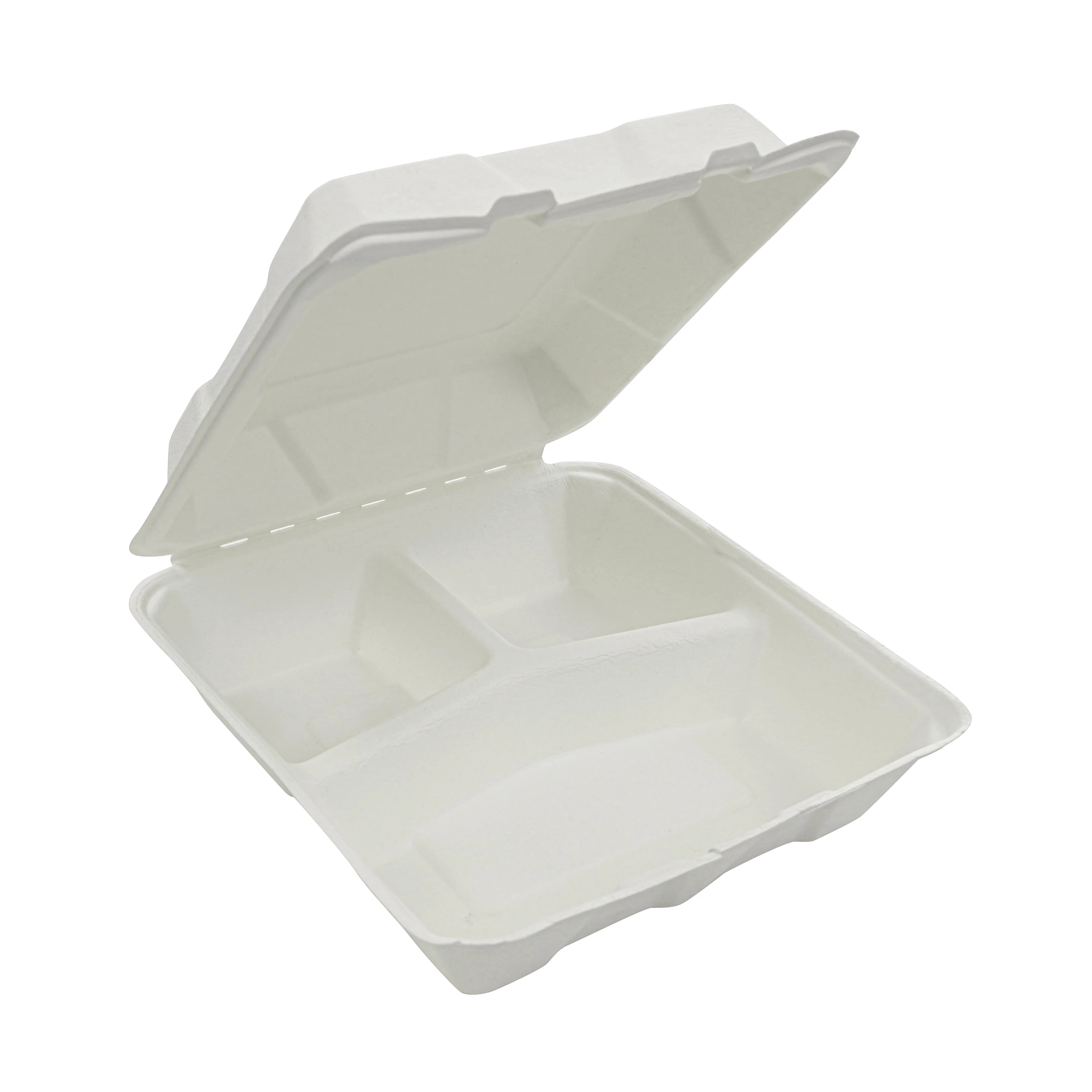 SLPP - 9X9X3 Takeout Container - 3 Comp - 903