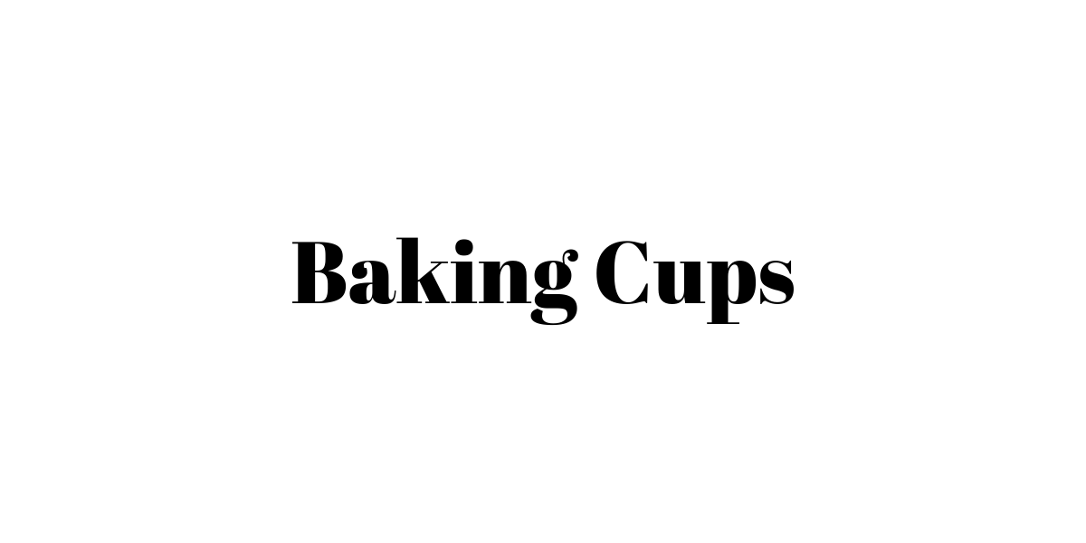 Baking Cups