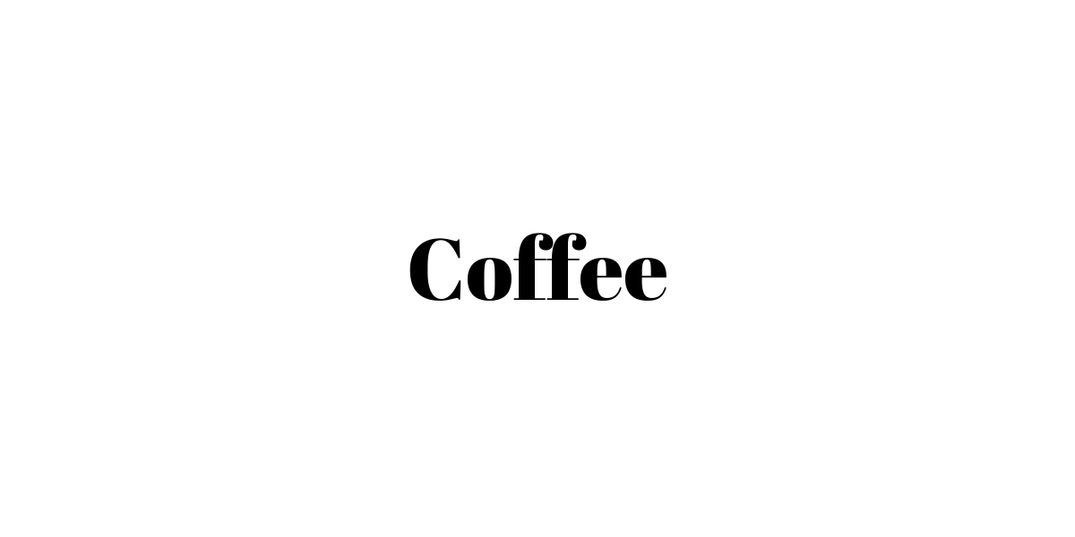 Coffee