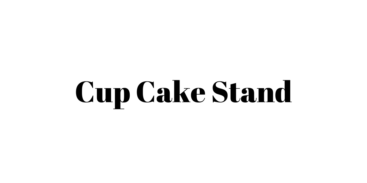 Cup Cake Stands