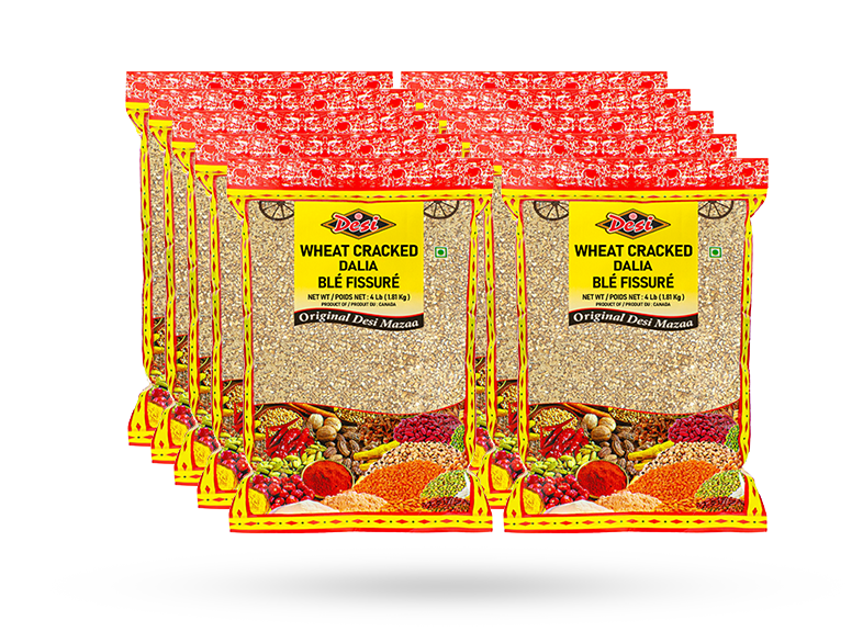 Desi - Wheat Cracked Dalia  -4lb