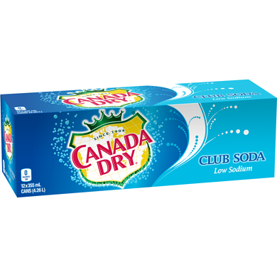 Canada Dry - Club Soda - Cans