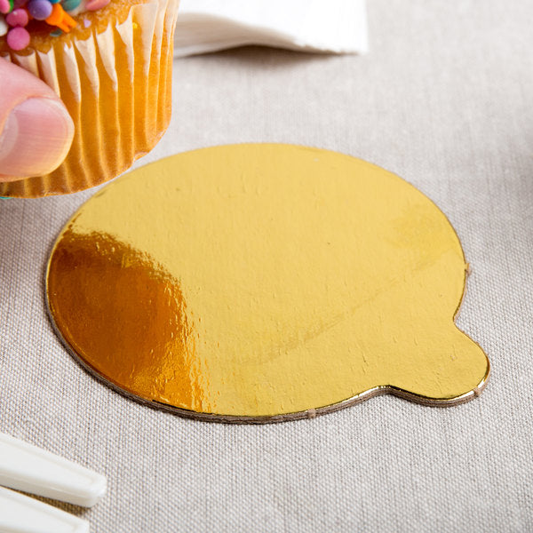 Enjay - Black/Gold 0.045" Round Tab Board - 3.25"