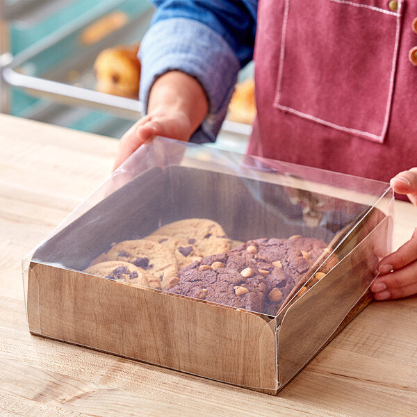 Enjay - 8X8 Wood Meats & Treats Box w/ Lid