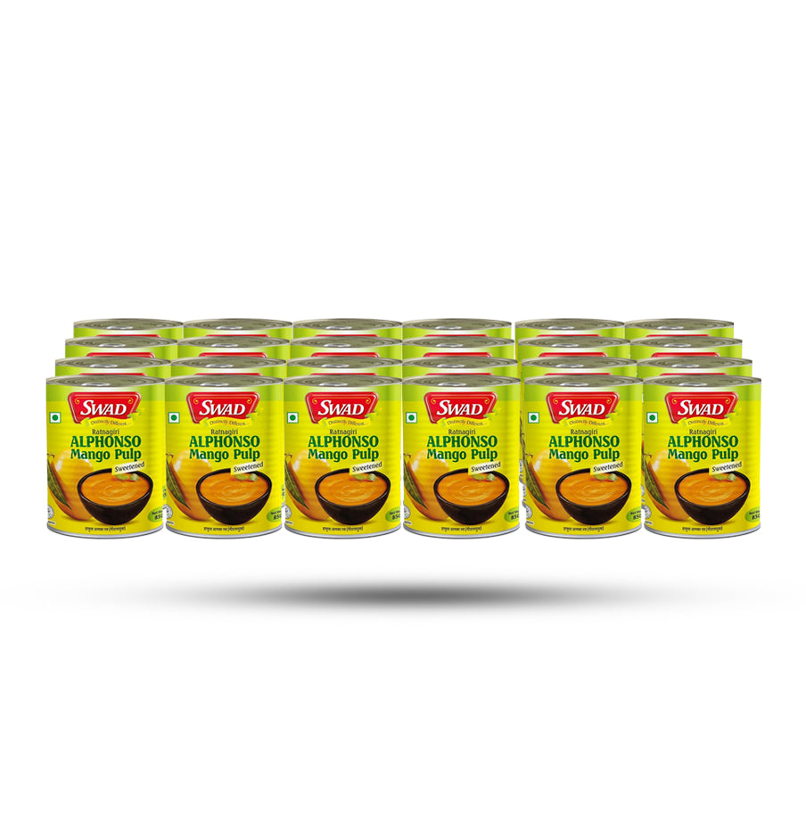 Swad - Alphonso - Mango Pulp - 24/Pack