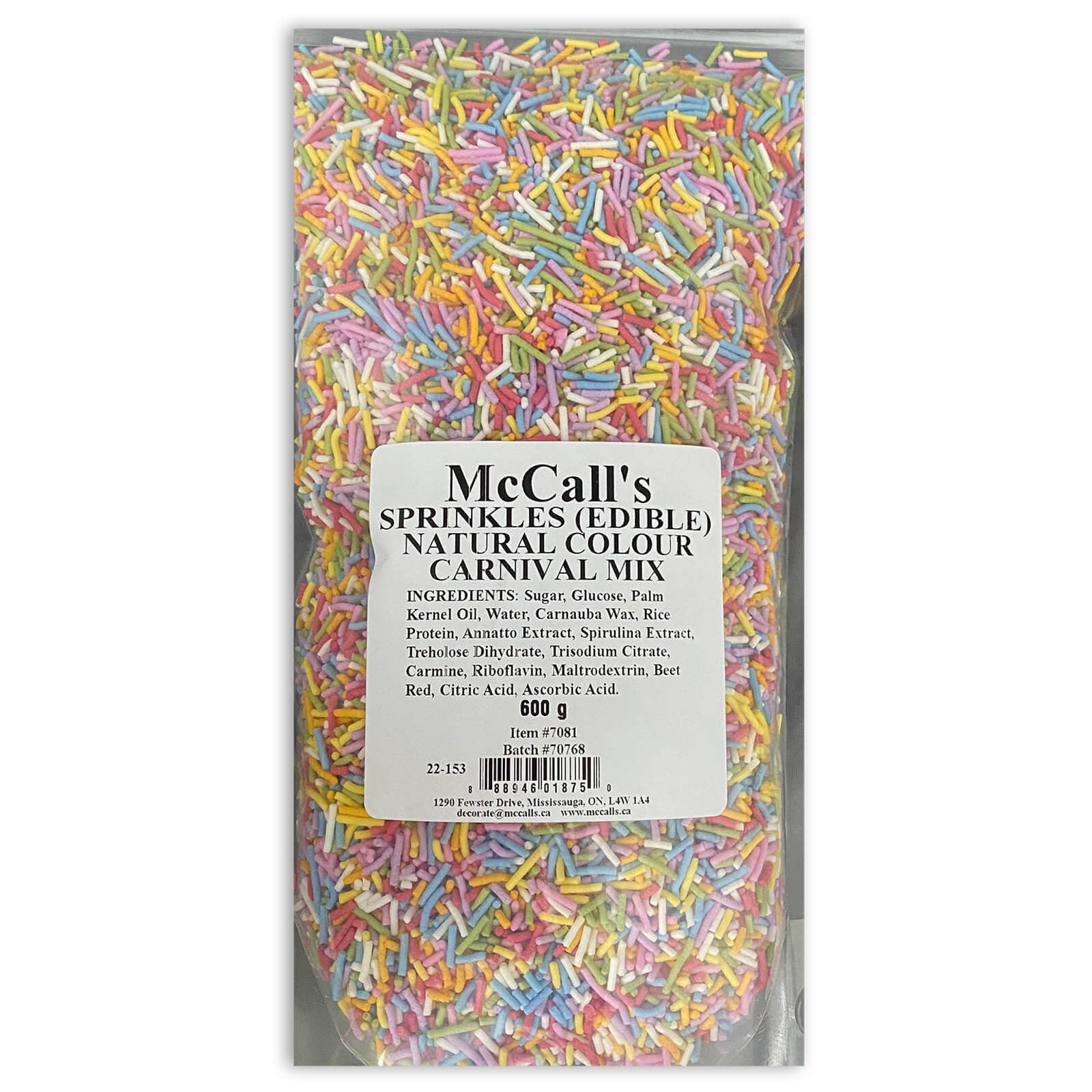 McCall's - Sprinkles Natural Carnival Mix