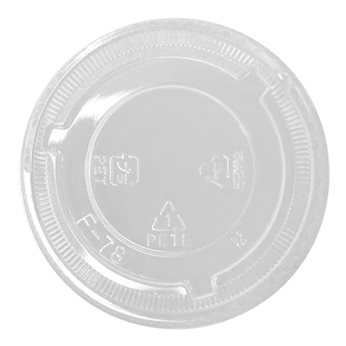 Flat Lids For Clear Cups - 8-10oz