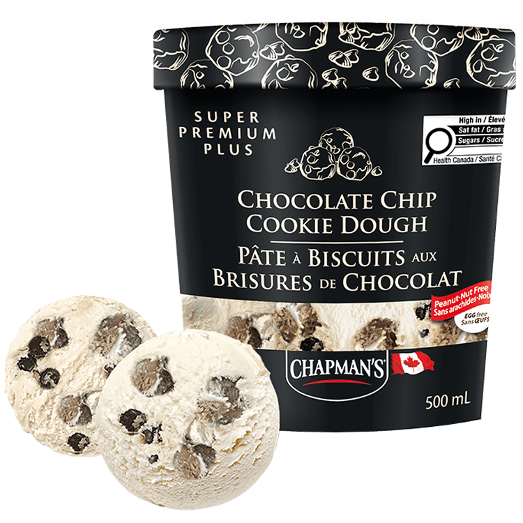 Chapman's - Ice cream - Chocolate Chip Cookie Dough - 500ml