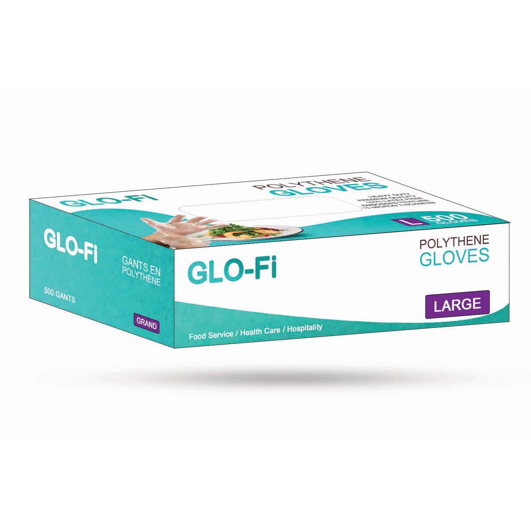 GLO-Fi - Gloves - Poly - Large