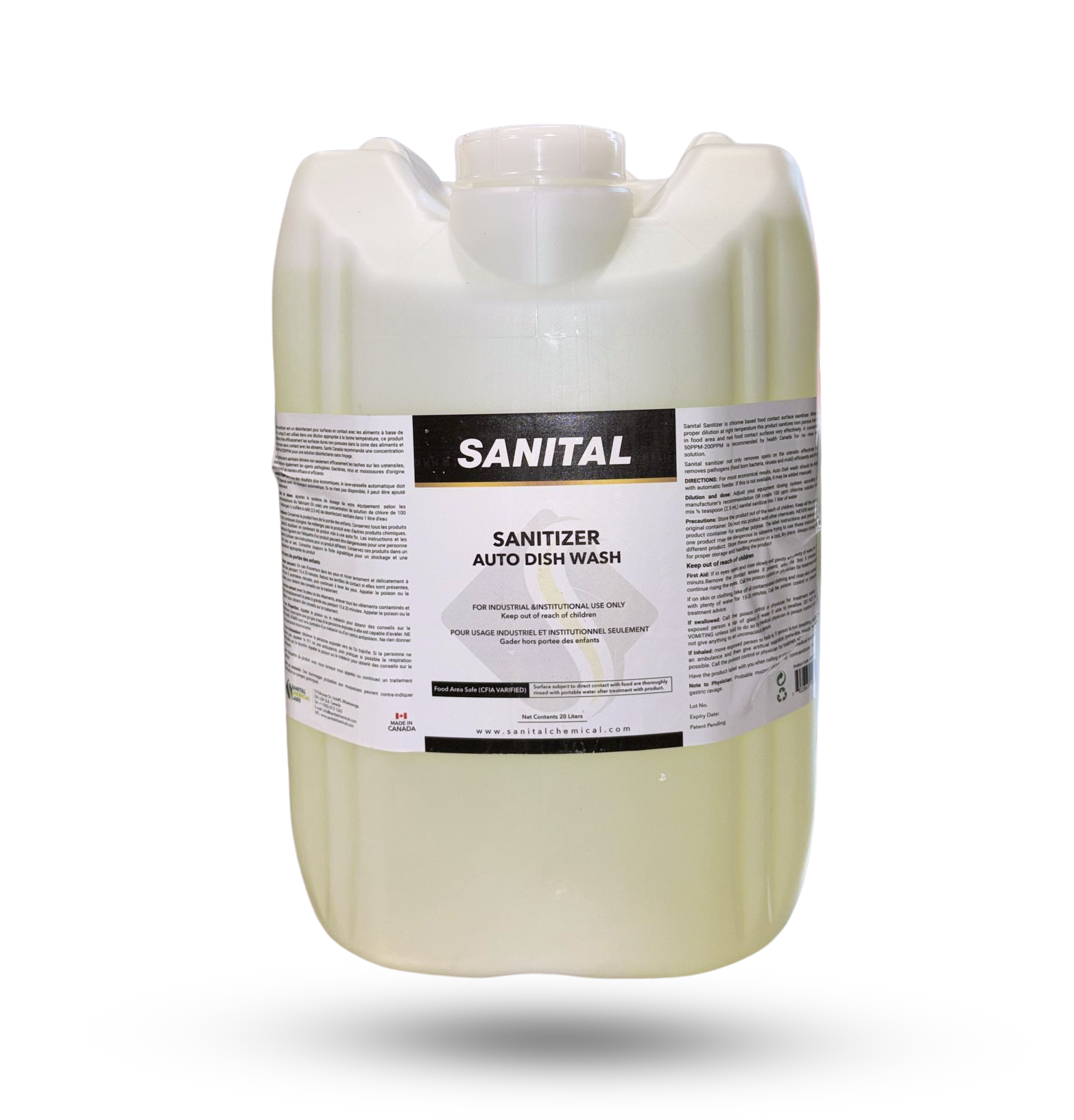 Sanital - Sanitizer Destainer - Pail