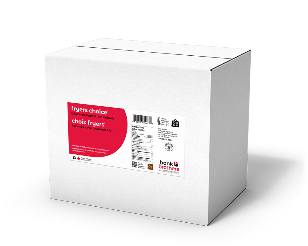 Bank Brothers - Fryers Choice Shortening Cube - 20Kg