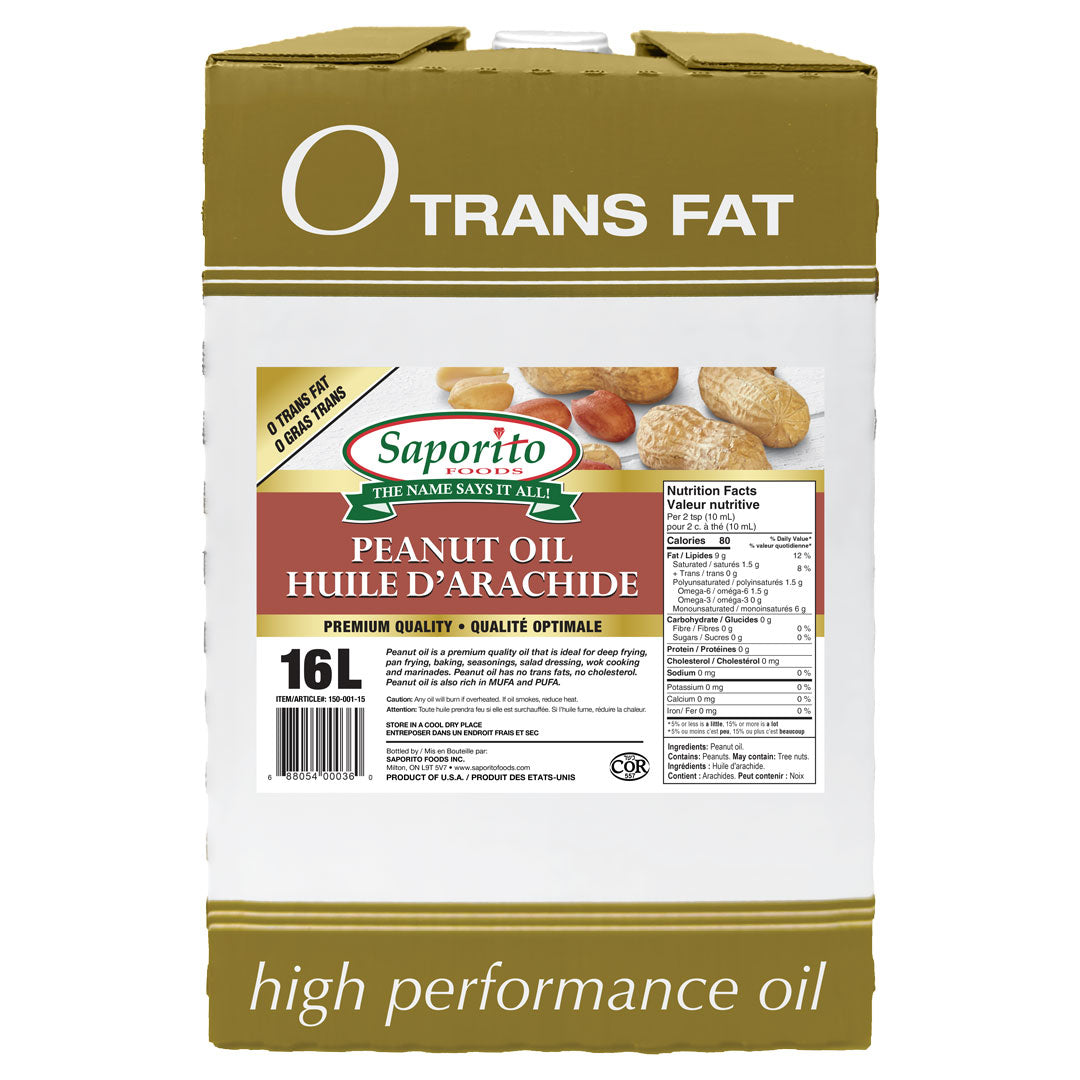 Saporito - Peanut Oil Box - 16L