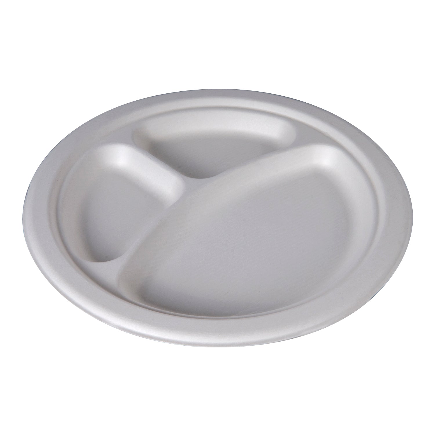PPP - 10" Bagasse Paper Plate - 3 Comp