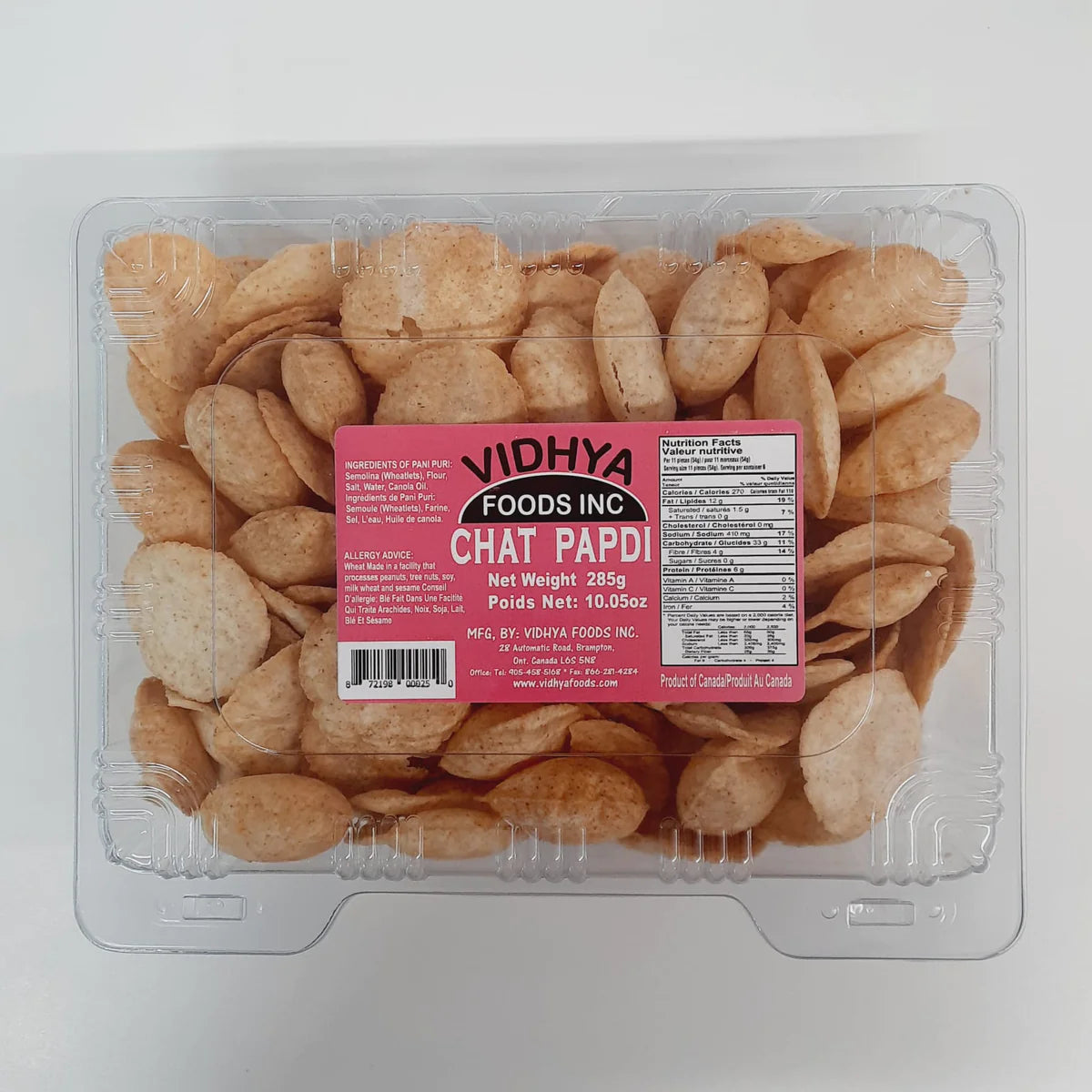 Vidhya - Chat Papdi