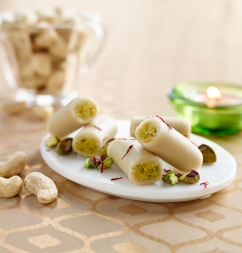 Saffron - Kaju Pista Roll