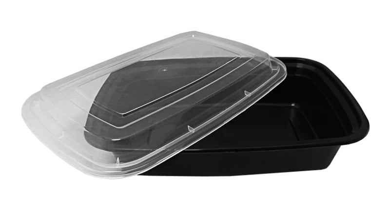 PCM -  T38oz - Plastic Rectangular Container Combo