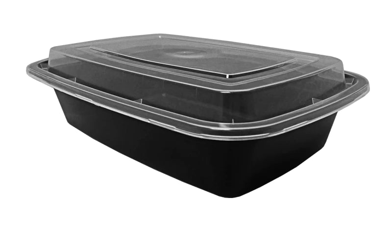 PCM -  T38oz - Plastic Rectangular Container Combo
