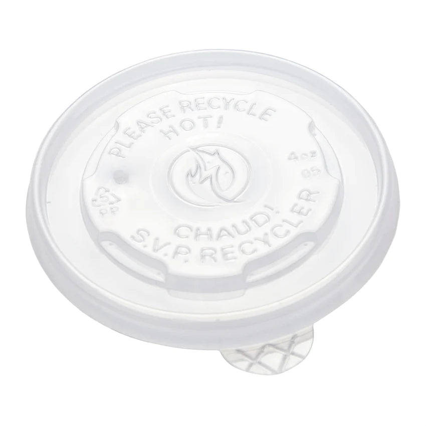 Paper Soup Bowl Lid - 4 Oz
