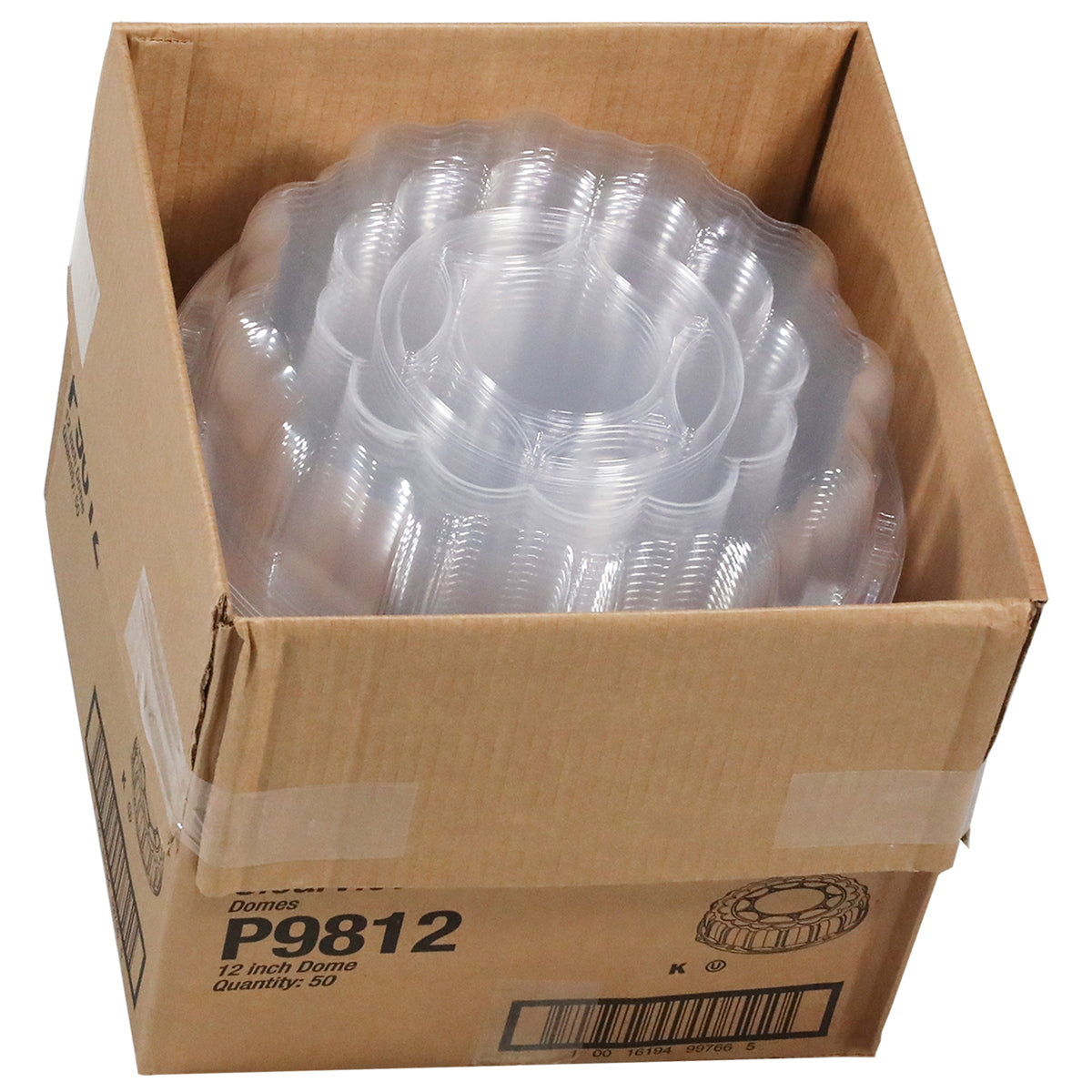 Pactiv - Dome Lid Bases For Catering Tray - 12"