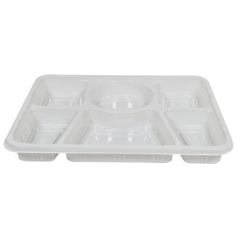 EcoCraze - Cornstarch Takeout Tray(Thali) - 6 Comp