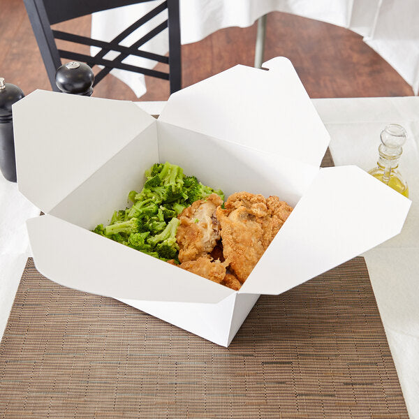 Biopak - White Paper Fold Box - #9