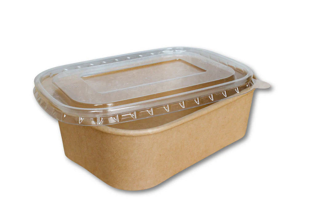 Ecomates - Lids for Kraft Salad Bowl - Rectangular - 500-1000ml